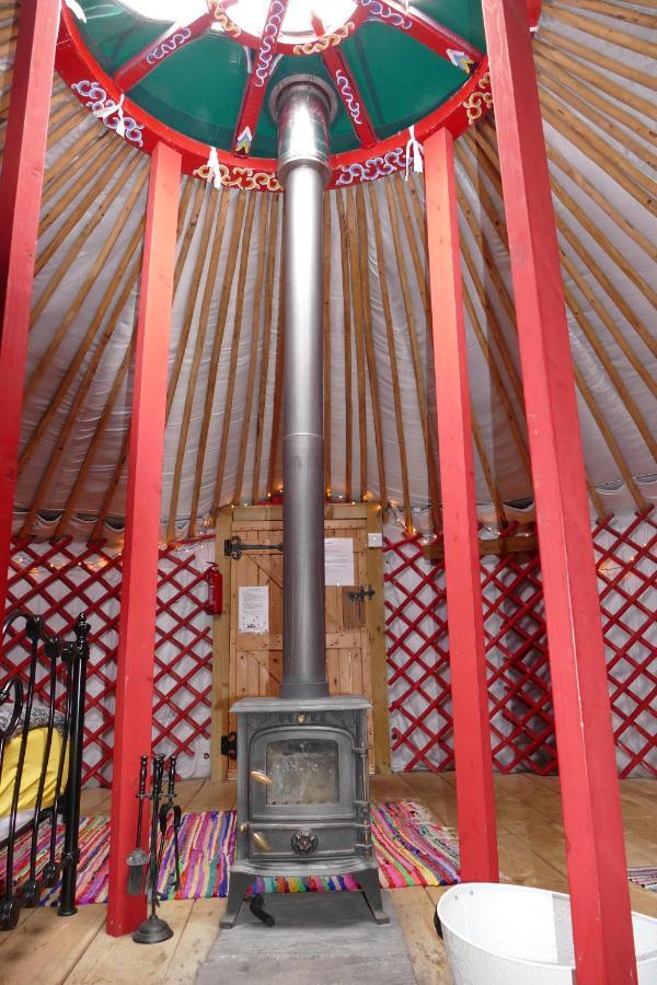 Alder Yurt Wych Elm Glamping Hotel Helston Exterior foto